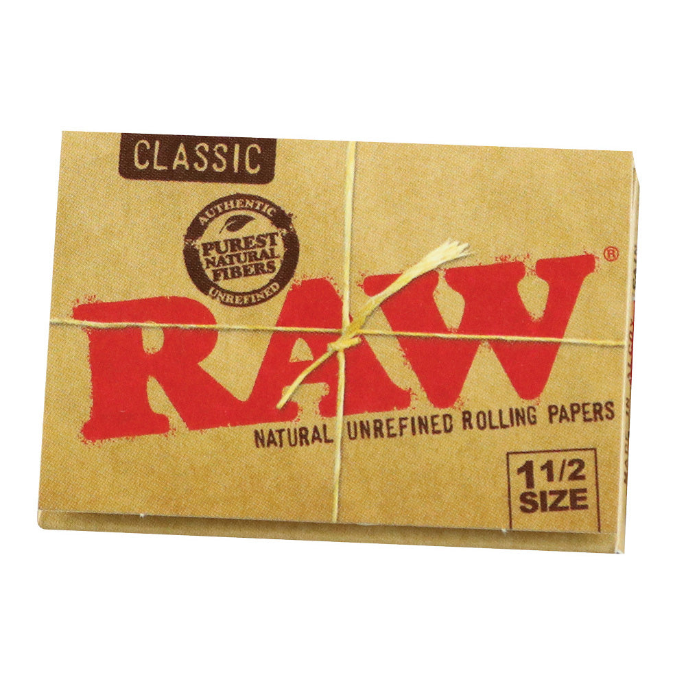 RAW Classic Rolling Papers | 1 1/2 Inch - Discreet Smoker