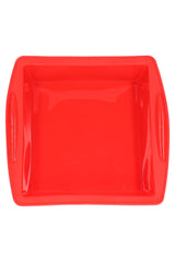 Square Silicone Rolling Tray – Integrated Handles – 10″ – Assorted Colors