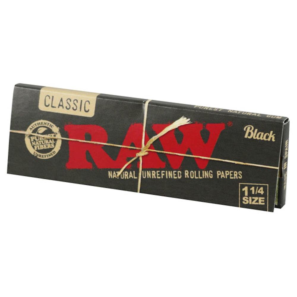 Raw Black Classic Rolling Papers - Discreet Smoker