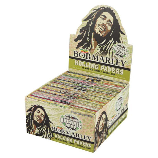 Bob Marley Rolling Papers Organic Hemp - Discreet Smoker
