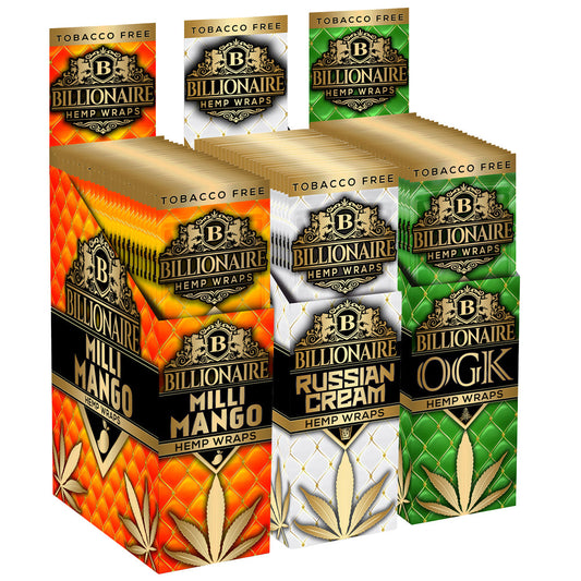 Billionaire Hemp Blunt Wraps - Discreet Smoker