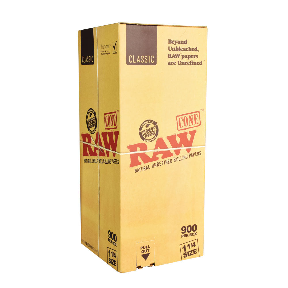 RAW Classic Cones Bulk Box | 1 1/4 Inch - Discreet Smoker