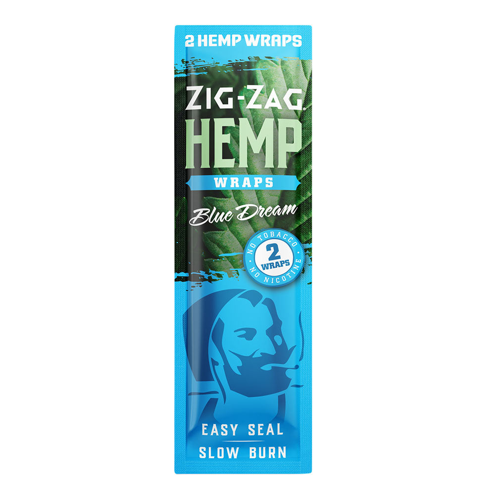 Zig Zag Hemp Wraps - 2pk - Discreet Smoker