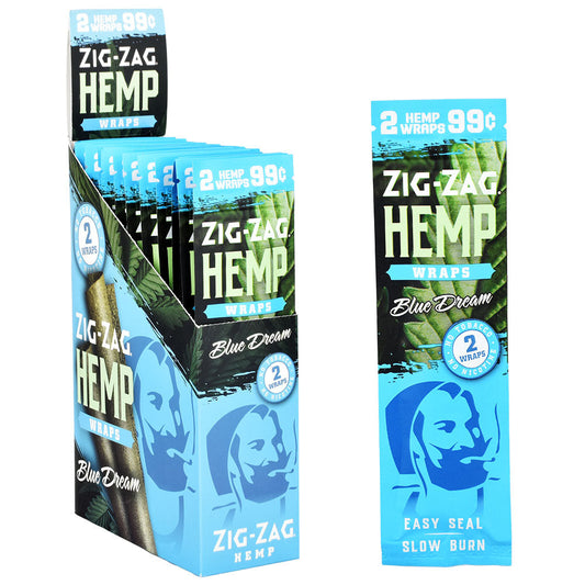 Zig Zag Hemp Wraps - 2pk - Discreet Smoker