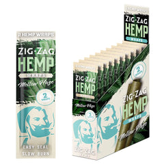 Zig Zag Hemp Wraps - 2pk - Discreet Smoker
