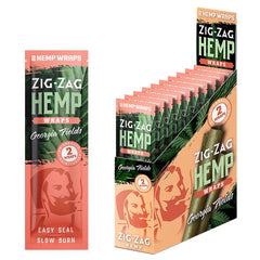 Zig Zag Hemp Wraps - 2pk - Discreet Smoker