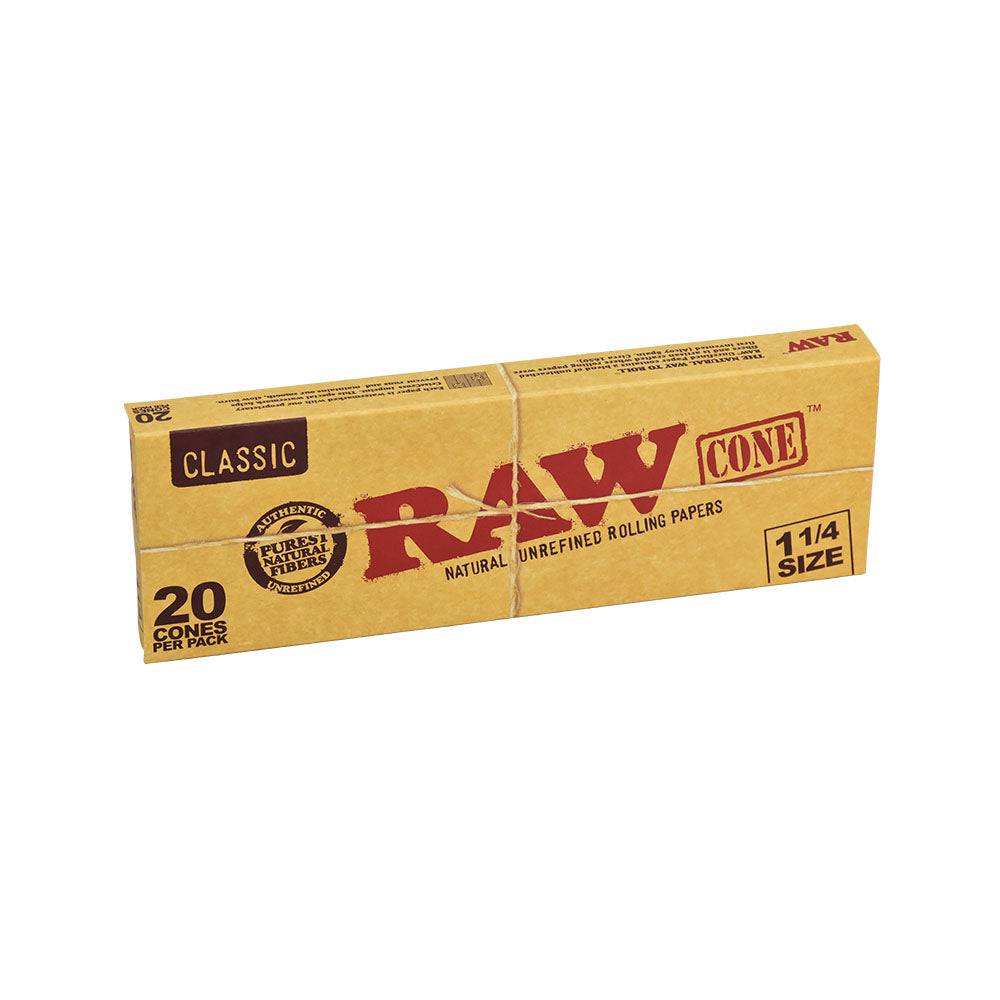 RAW Classic Cone | 20pk | 12pc Display - Discreet Smoker