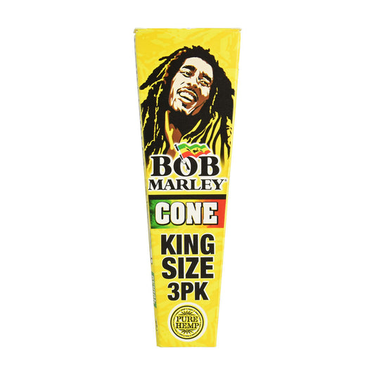 33PC DISP - Bob Marley Pre-Rolled Hemp Cones - Discreet Smoker