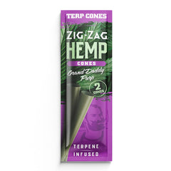 Zig Zag Terpene Infused Pre-Rolled Cones | 2pk | 15pc Display