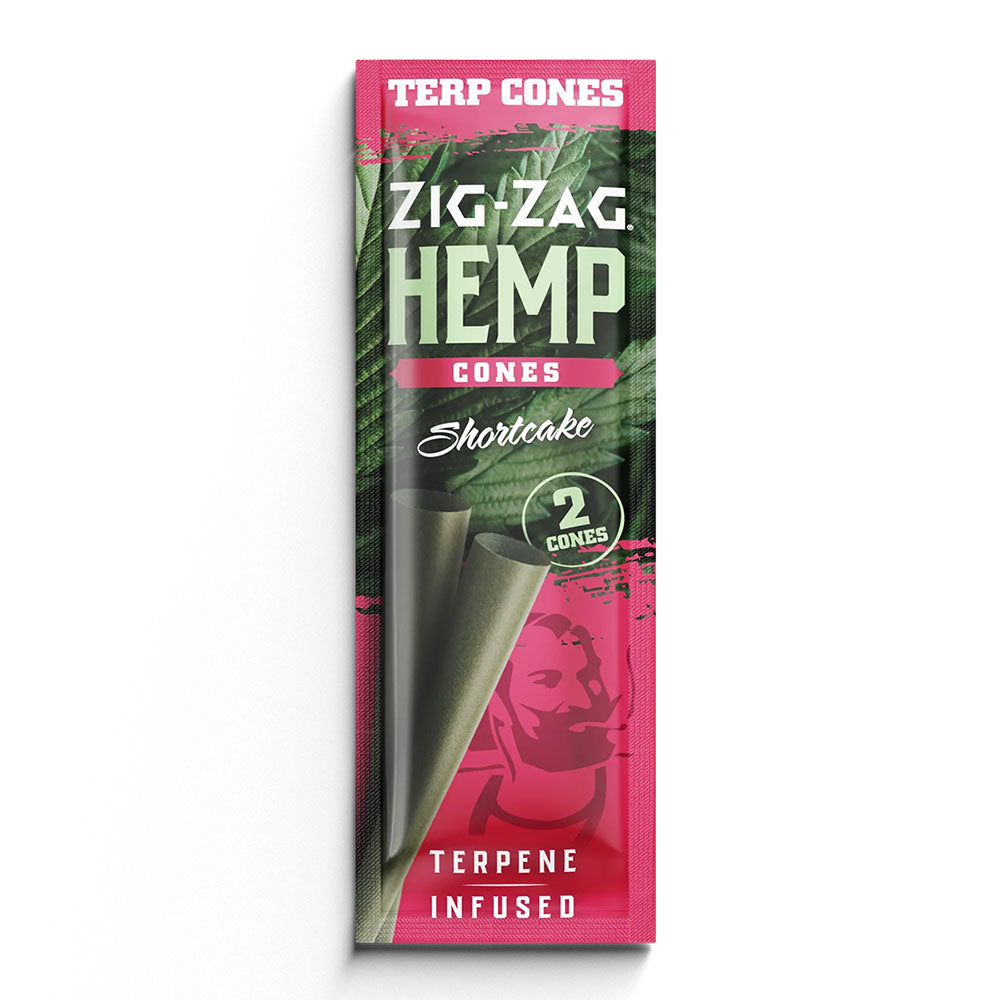 Zig Zag Terpene Infused Pre-Rolled Cones | 2pk | 15pc Display - Discreet Smoker