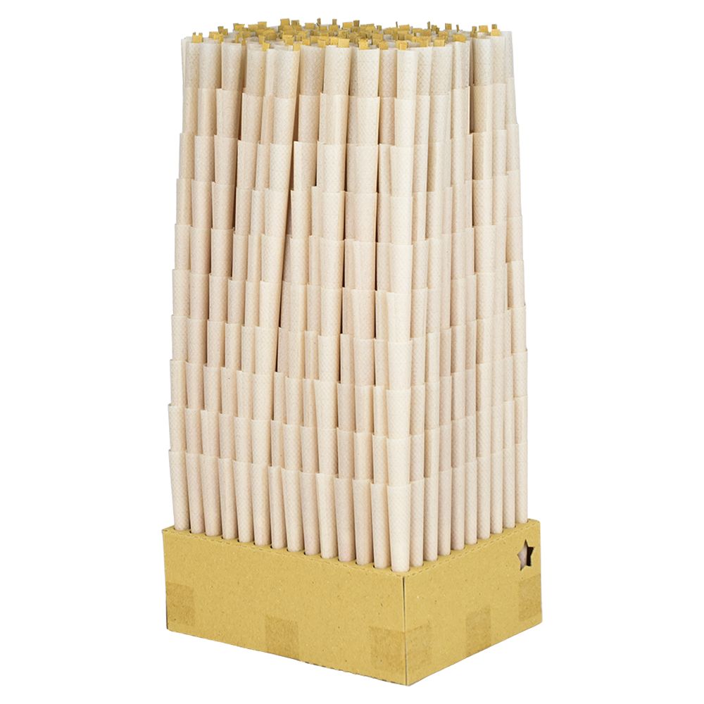 1400CT BOX - RAW Organic Hemp Bulk Cones - Kingsize - Discreet Smoker
