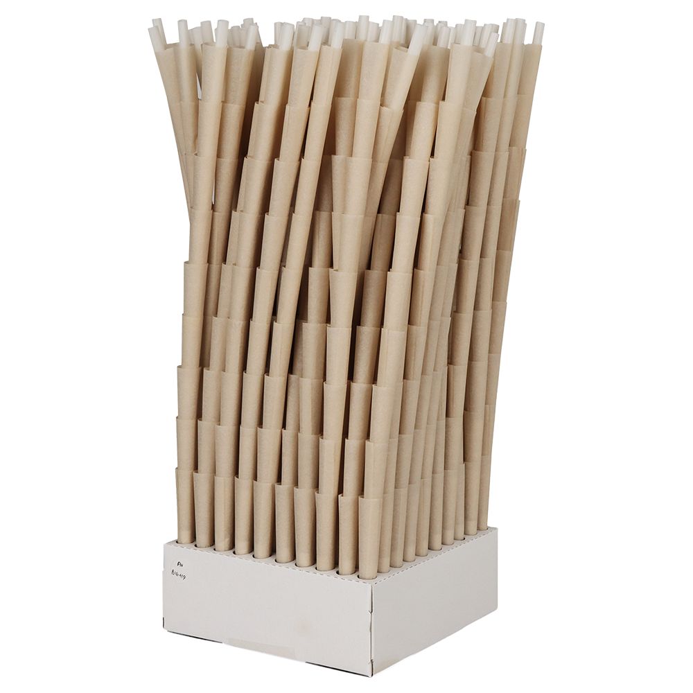 900CT BULK BOX - Canadian Lumber Unbleached Pure Hemp Cones - 84/26 Size / The Greens - Discreet Smoker