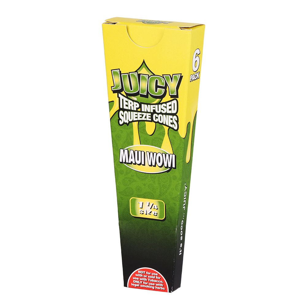 Juicy Terp Infused Squeeze Cones | Maui Wowi | 30pk Display - Discreet Smoker