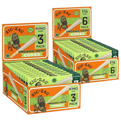 Zig Zag Organic Hemp Cones | 24pk Display