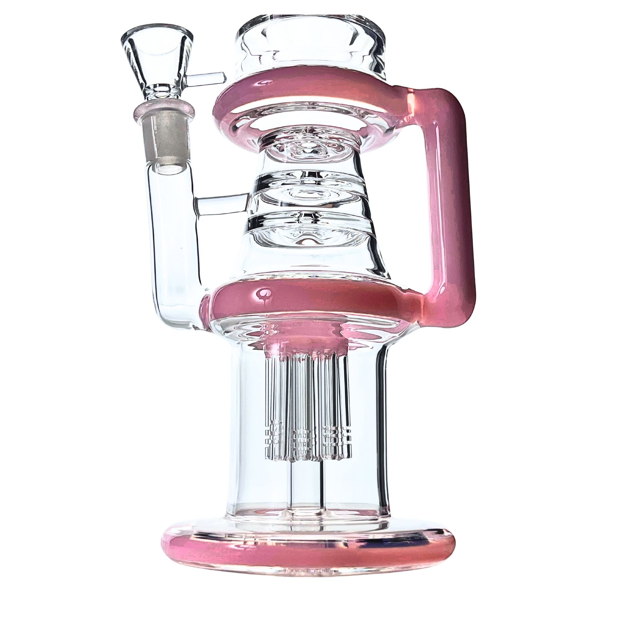HydroLoop 16" Rock Glass Recycler Bong - Discreet Smoker
