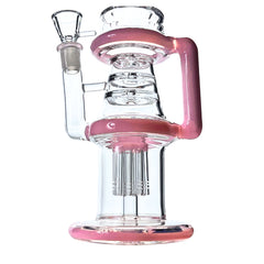 HydroLoop 16" Rock Glass Recycler Bong - Discreet Smoker