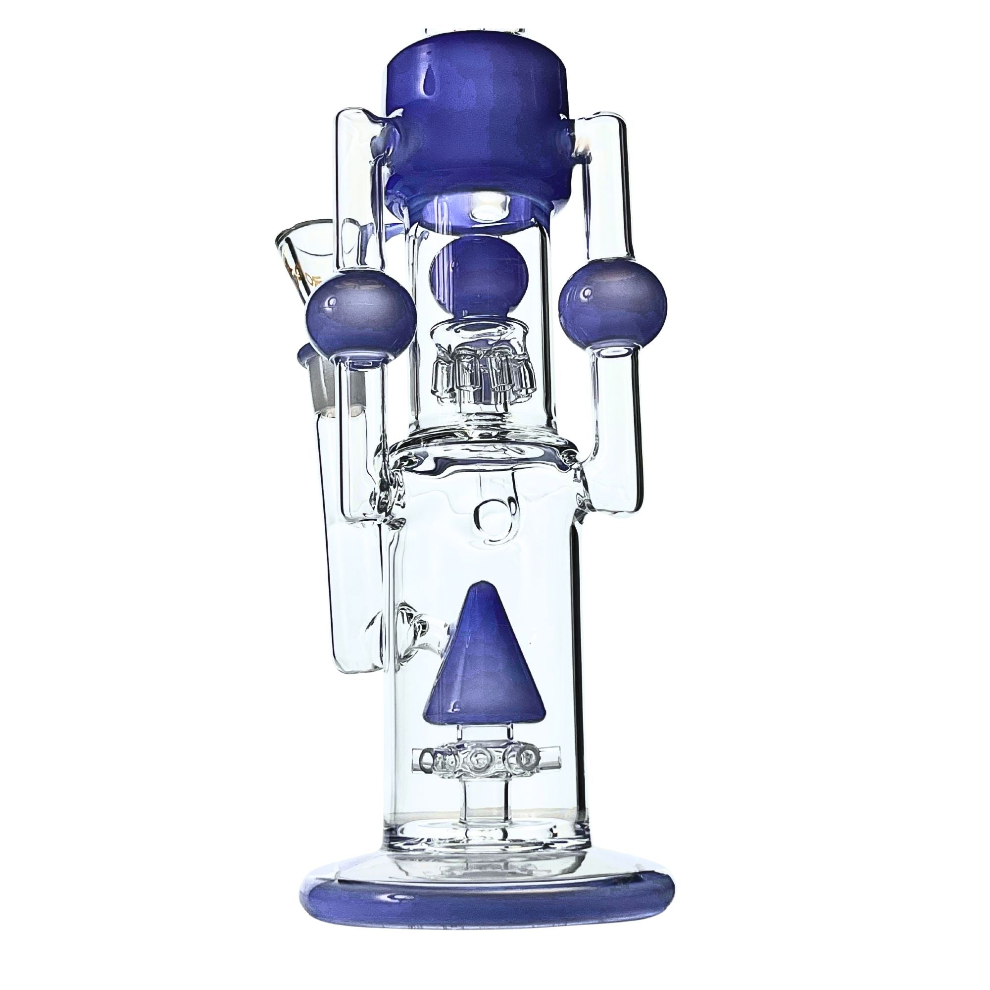 Rock Glass Cyclone Reactor 18” Bong - Discreet Smoker