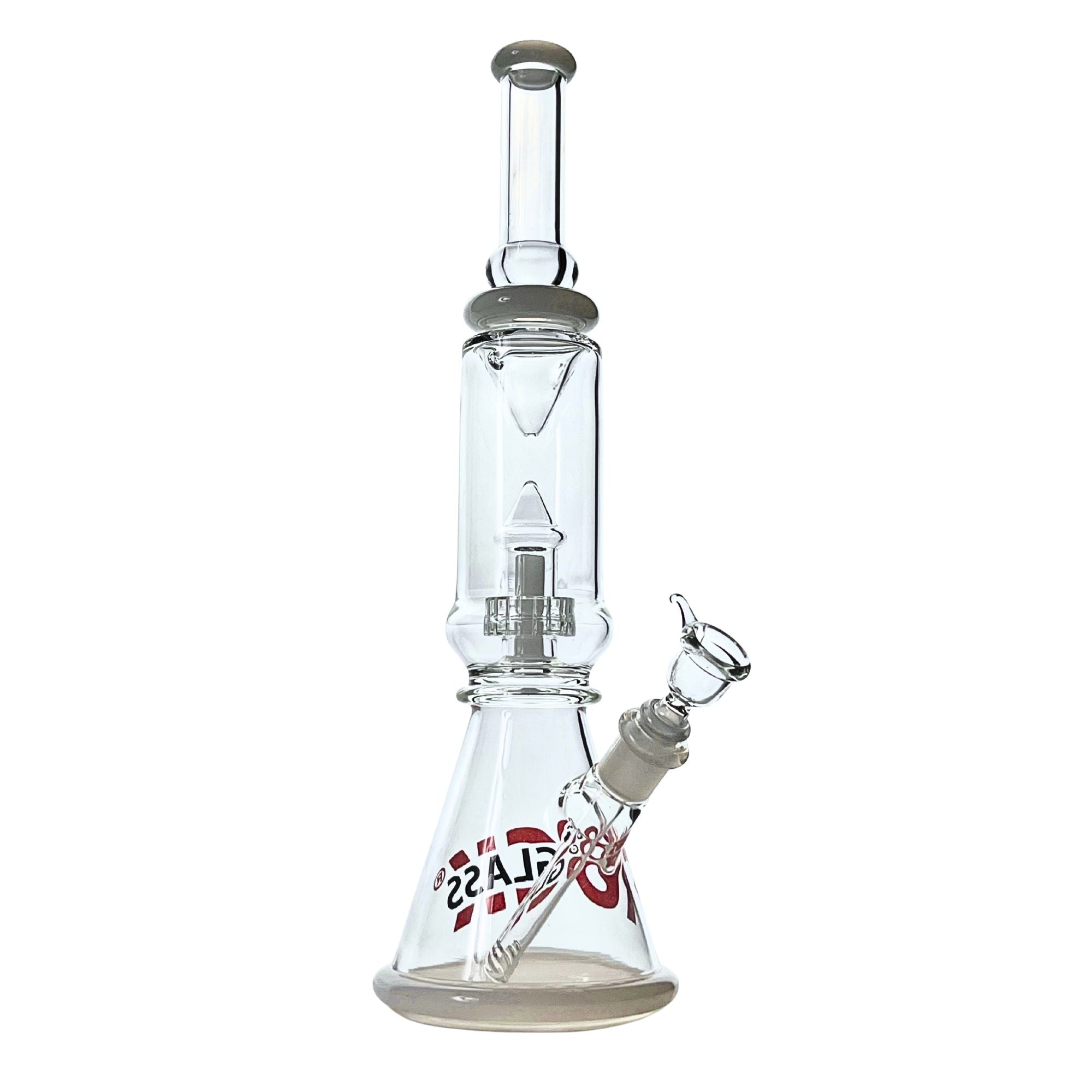Ascension 16" Rock Glass Beaker Bong - Discreet Smoker