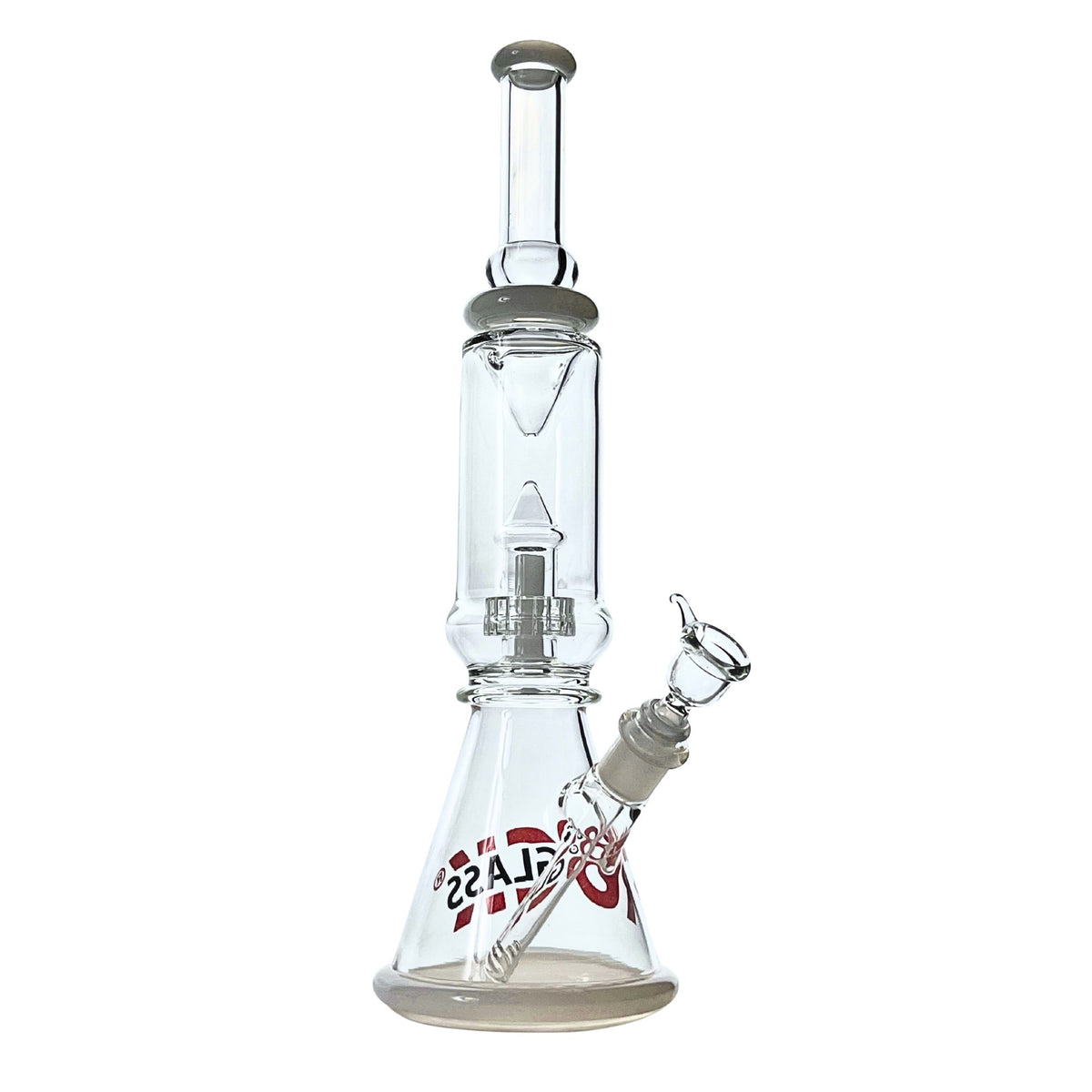 Ascension 16" Rock Glass Beaker Bong - Discreet Smoker