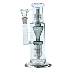 Rock Glass 16" Cyclone Chamber Perc Bong - Discreet Smoker