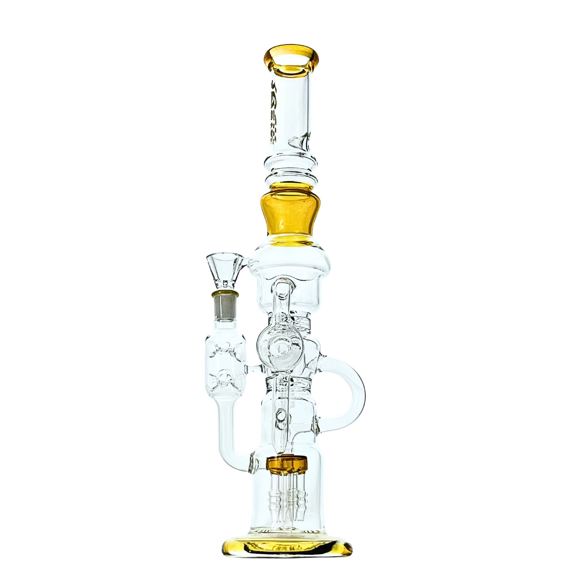 The Leviathan 20" Rock Glass Bong - Discreet Smoker