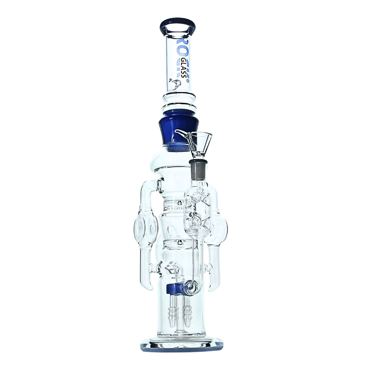 The Leviathan 20" Rock Glass Bong - Discreet Smoker