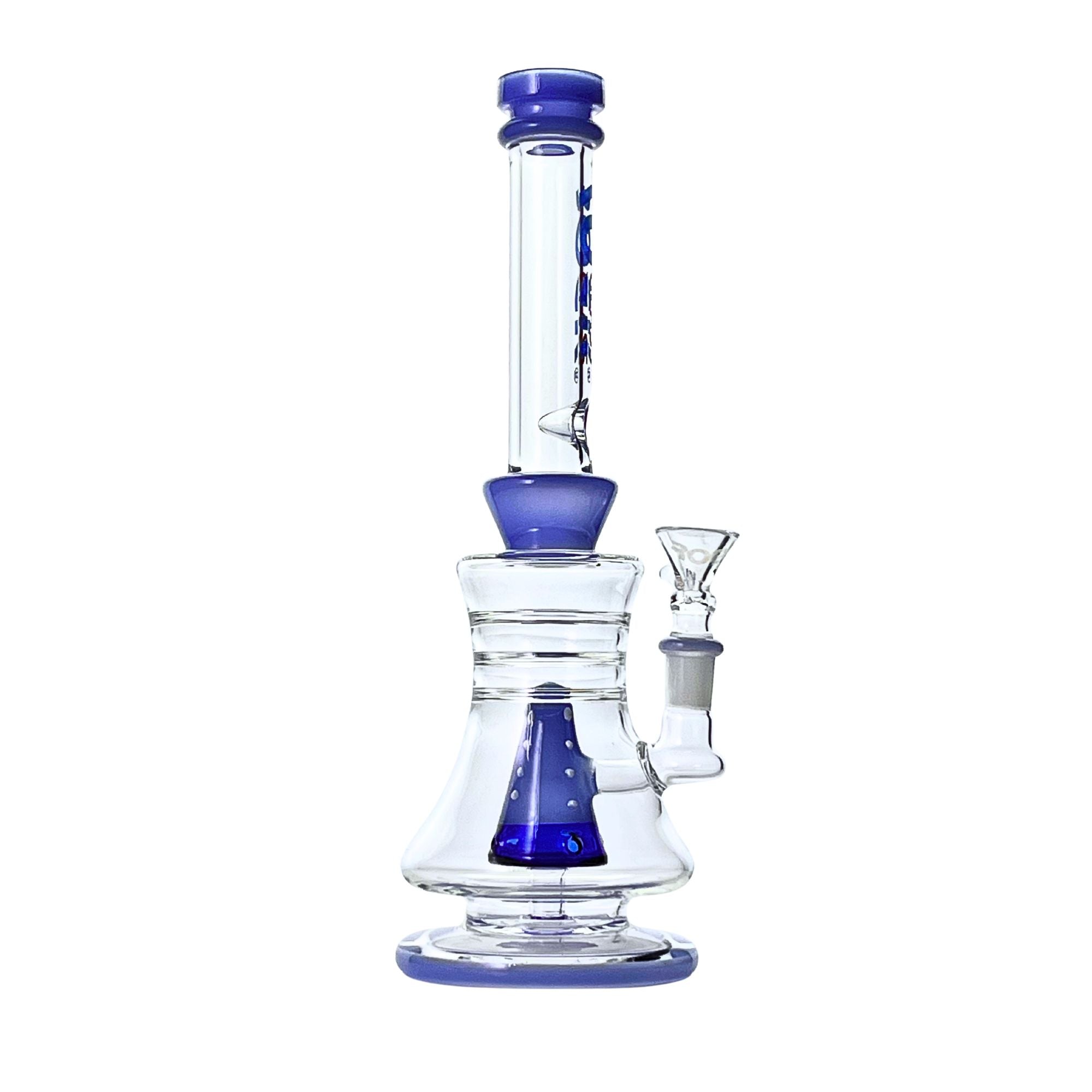 Summit 12" Rock Glass Cone Perc Bong - Discreet Smoker