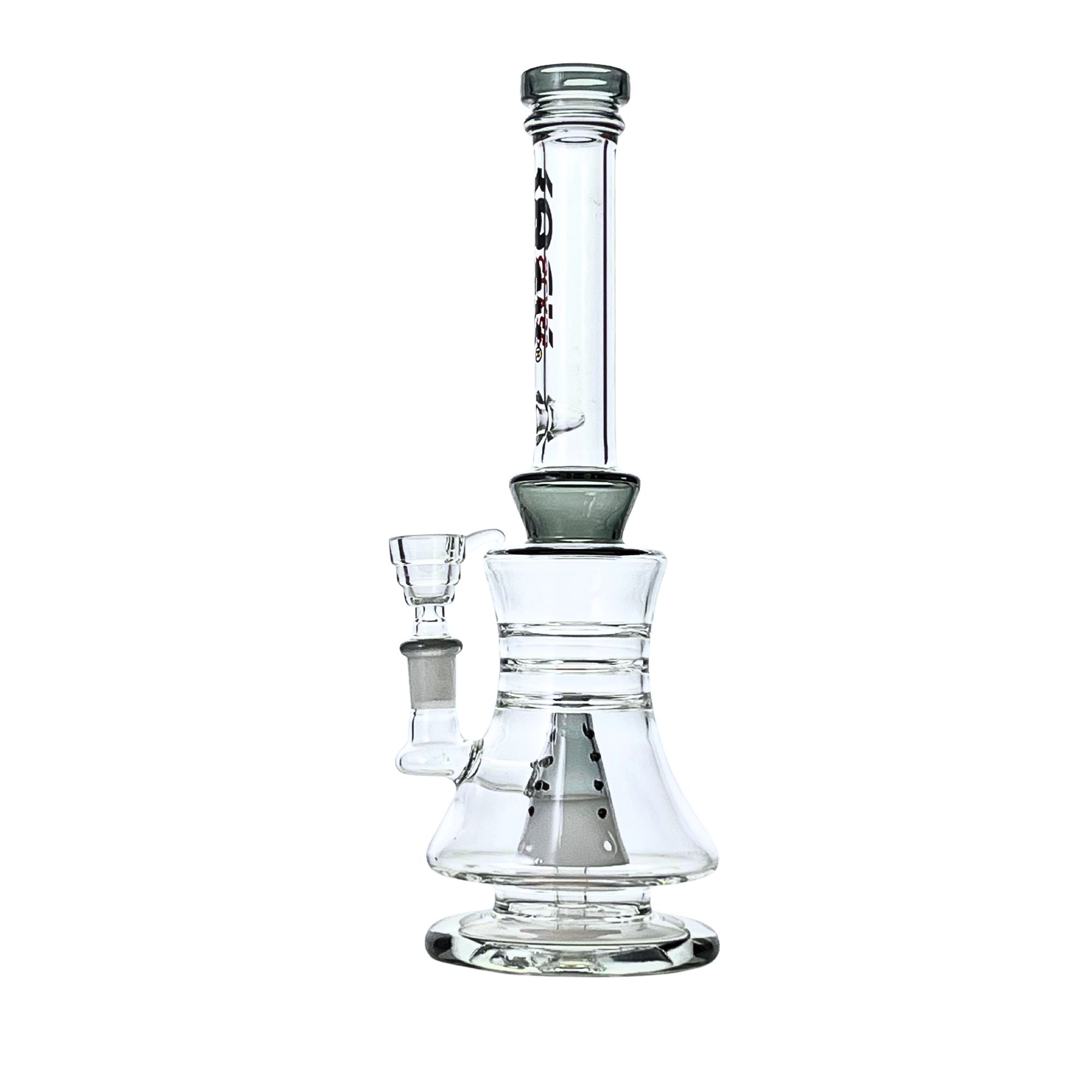 Summit 12" Rock Glass Cone Perc Bong - Discreet Smoker