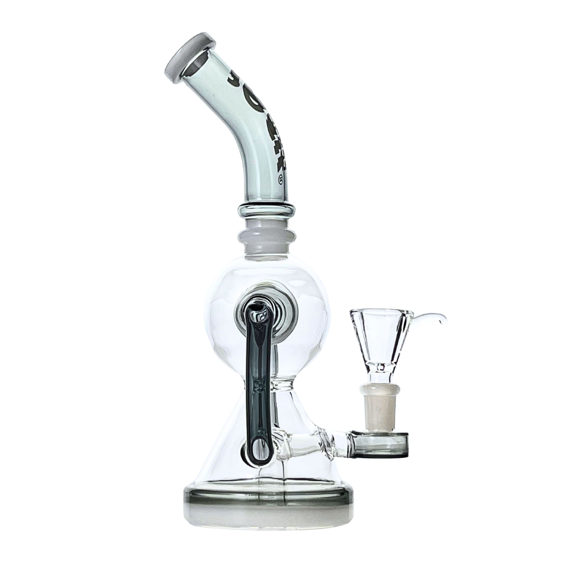 Emerald Orbit 10” Rock Glass Bong - Discreet Smoker