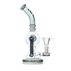 Emerald Orbit 10” Rock Glass Bong - Discreet Smoker