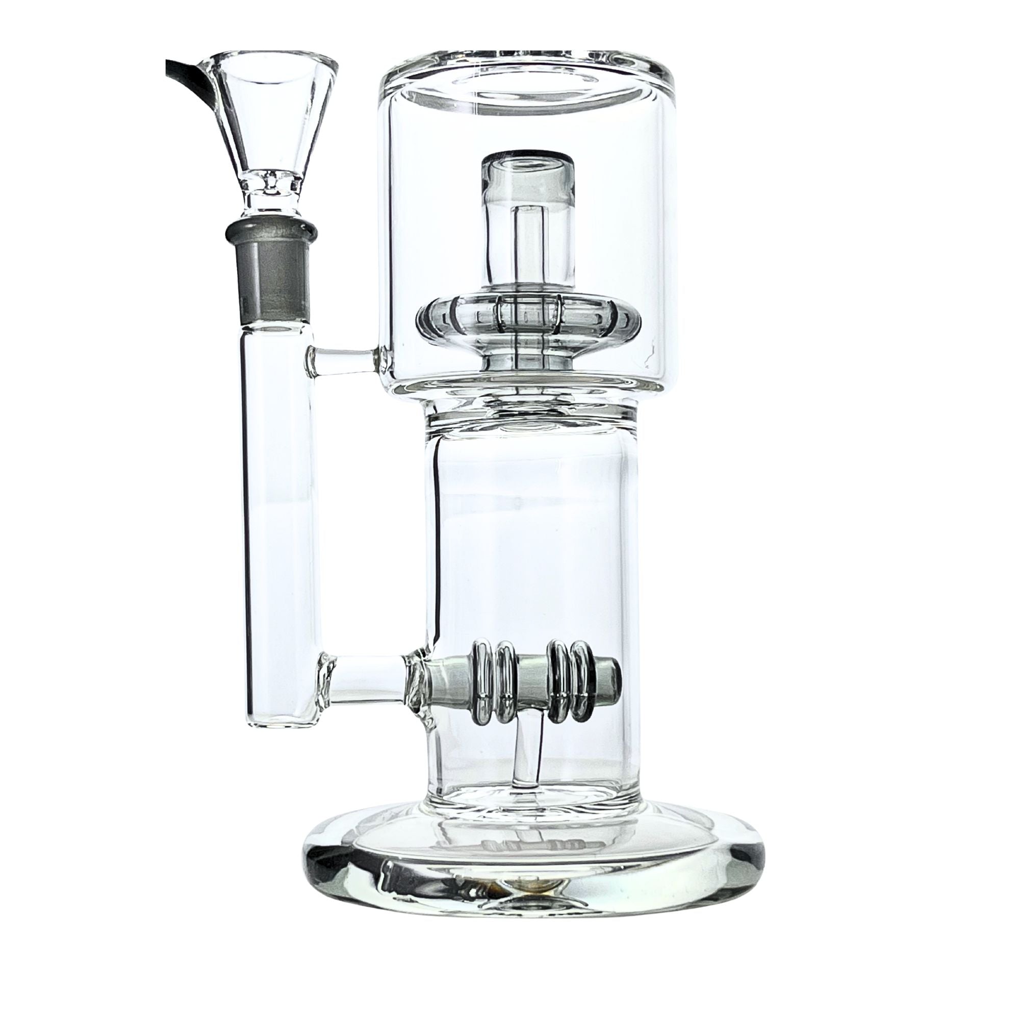 Twin-Pulse 12" Dual-Stage Percolator Bong - Discreet Smoker
