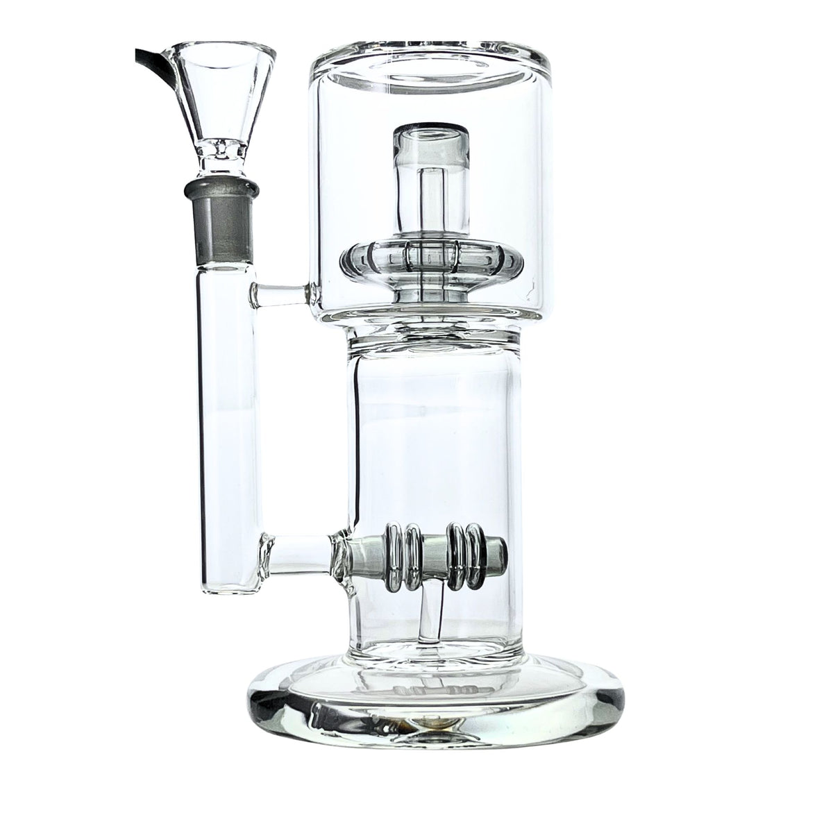 Twin-Pulse 12" Dual-Stage Percolator Bong - Discreet Smoker