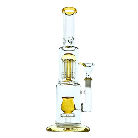 PulseRock 12" Triple-Stage Ice Bong - Discreet Smoker