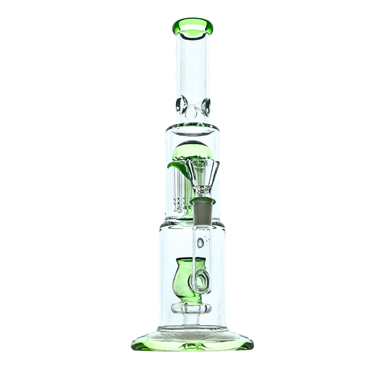 PulseRock 12" Triple-Stage Ice Bong - Discreet Smoker