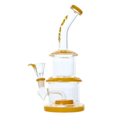 Double Stack Dual-Chamber 10" Bong - Discreet Smoker