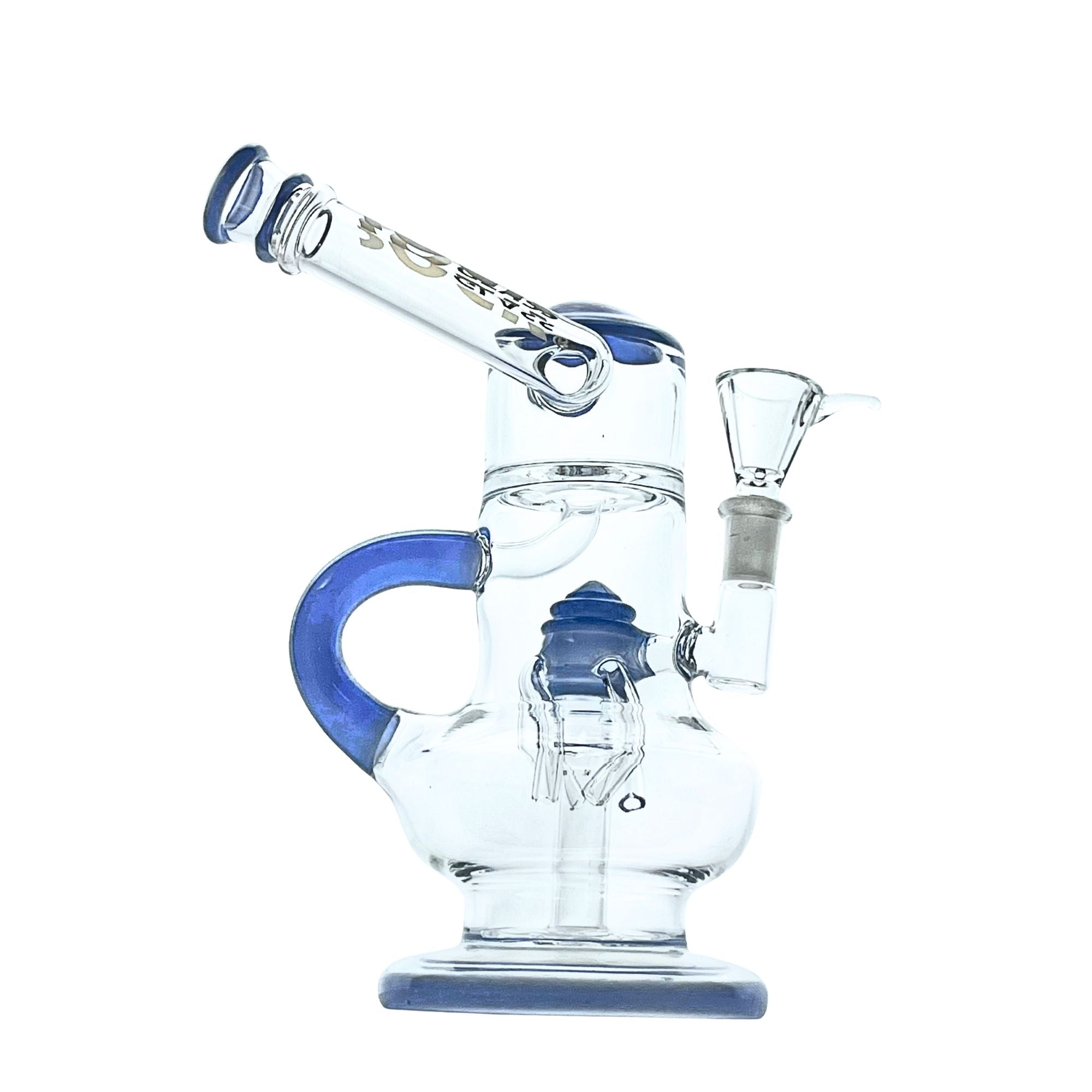 Rock Glass 10" Hydra-Tower - Discreet Smoker