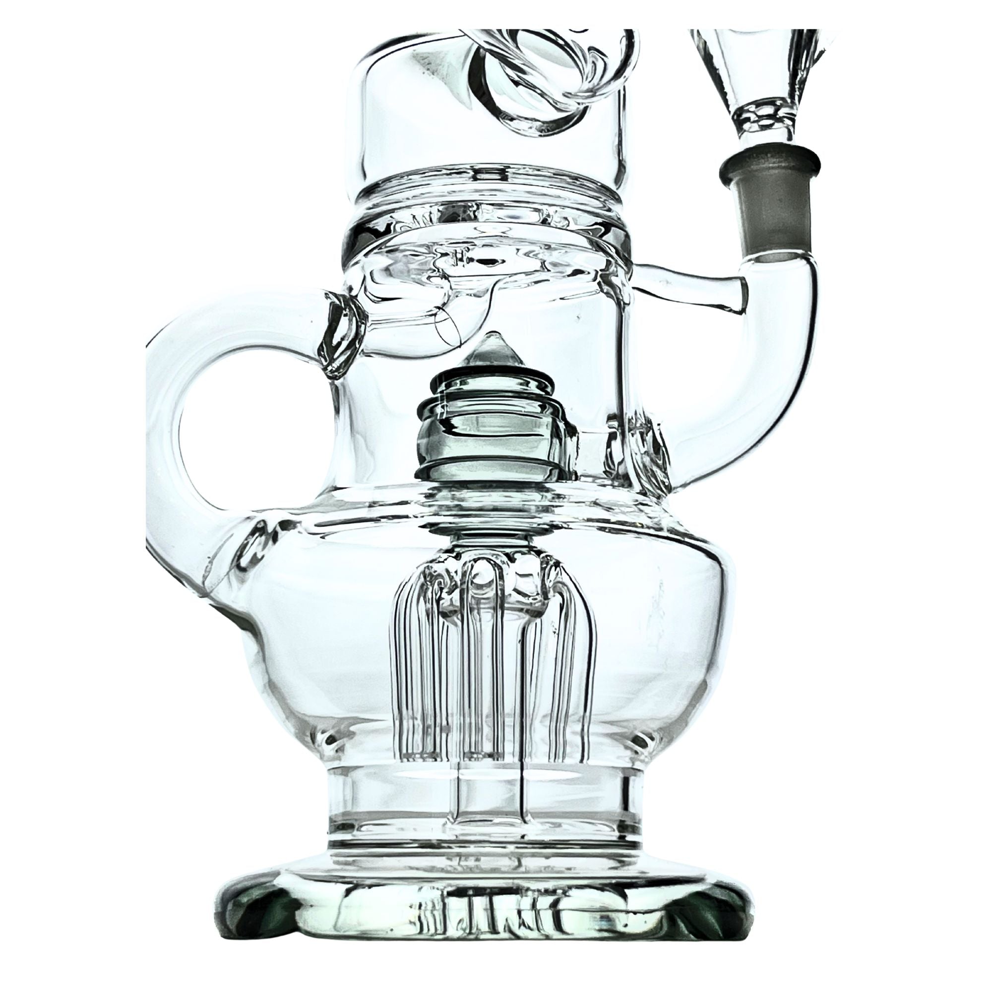 Rock Glass 10" Hydra-Tower - Discreet Smoker