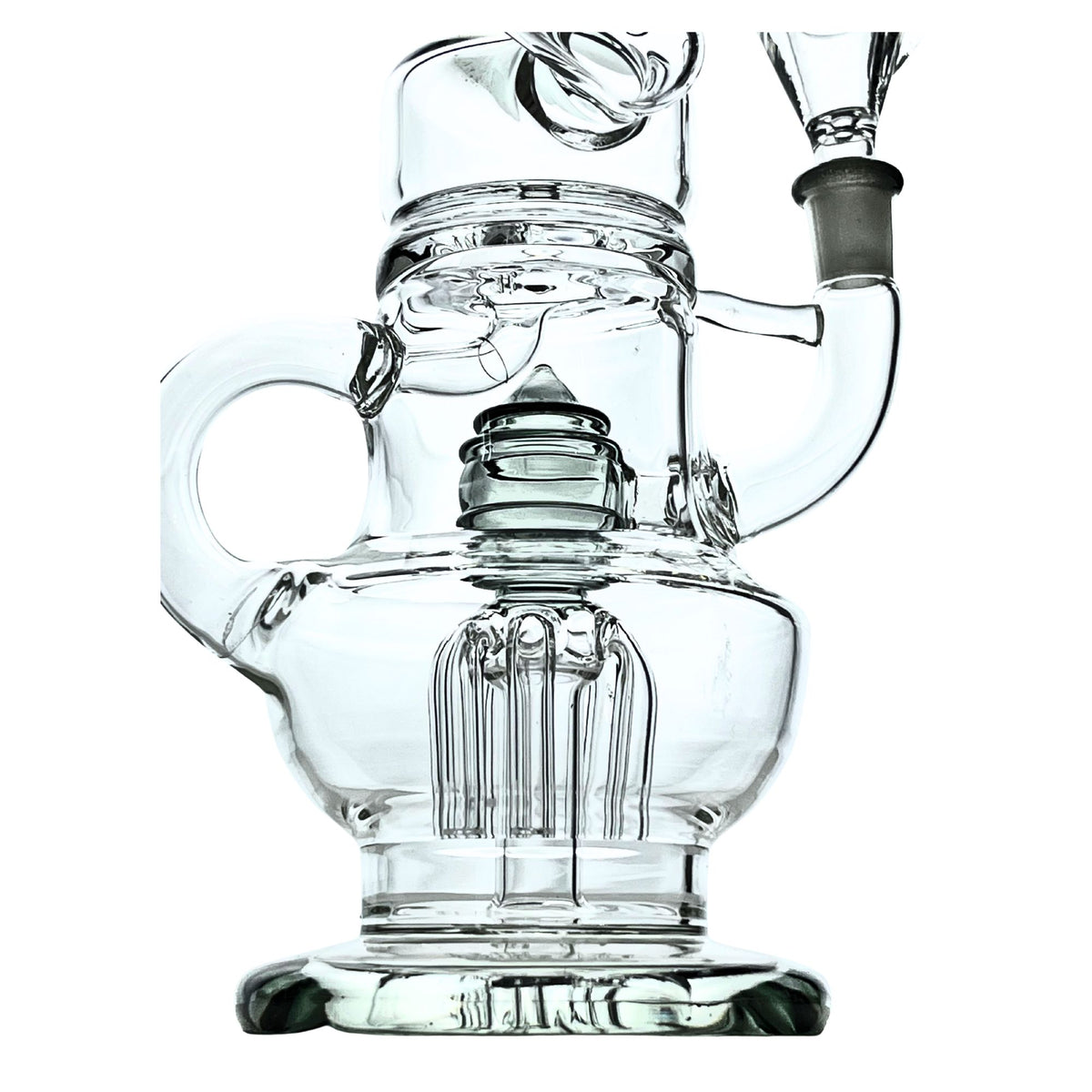 Rock Glass 10" Hydra-Tower - Discreet Smoker
