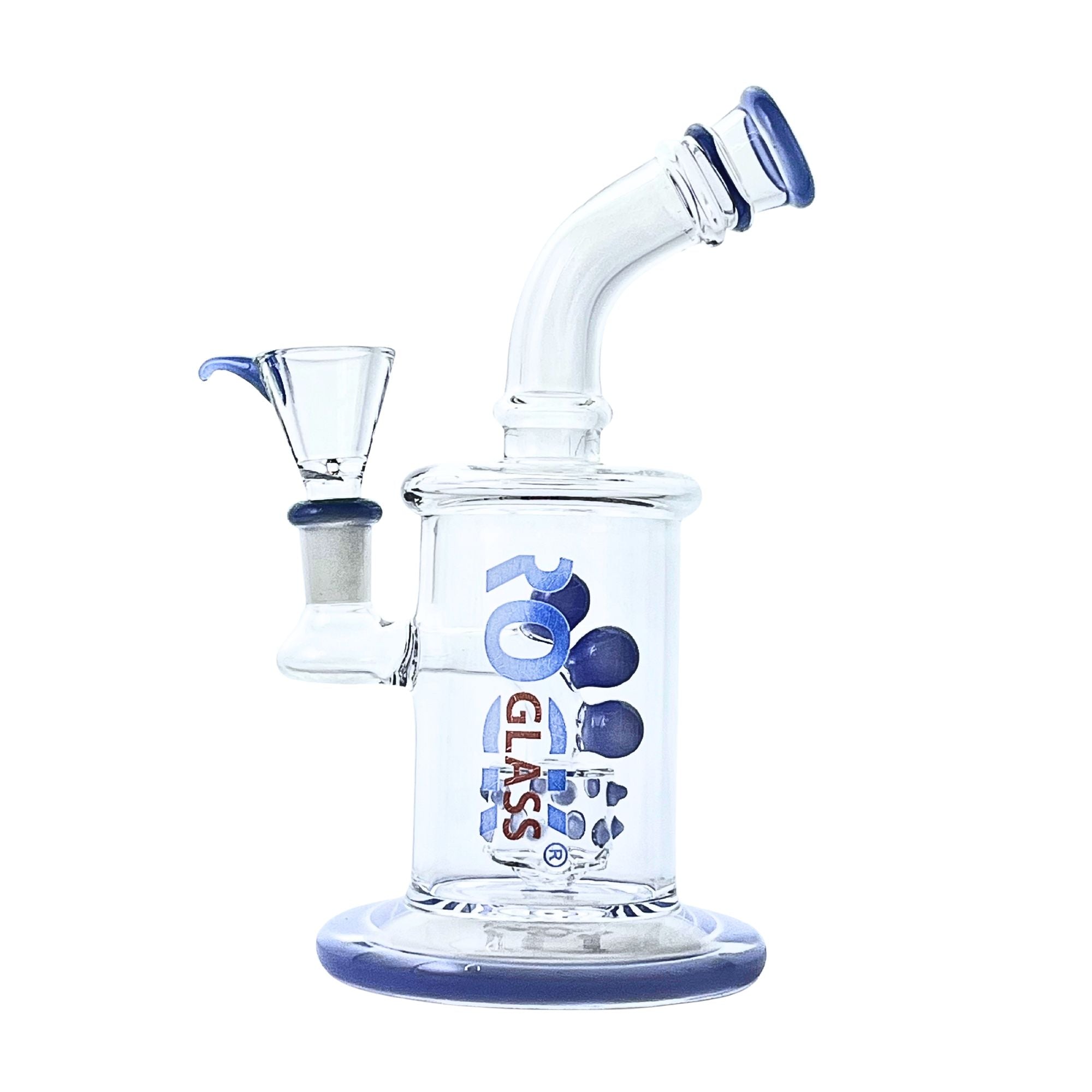 Alpine 8" Rock Glass Swiss Perc Bong