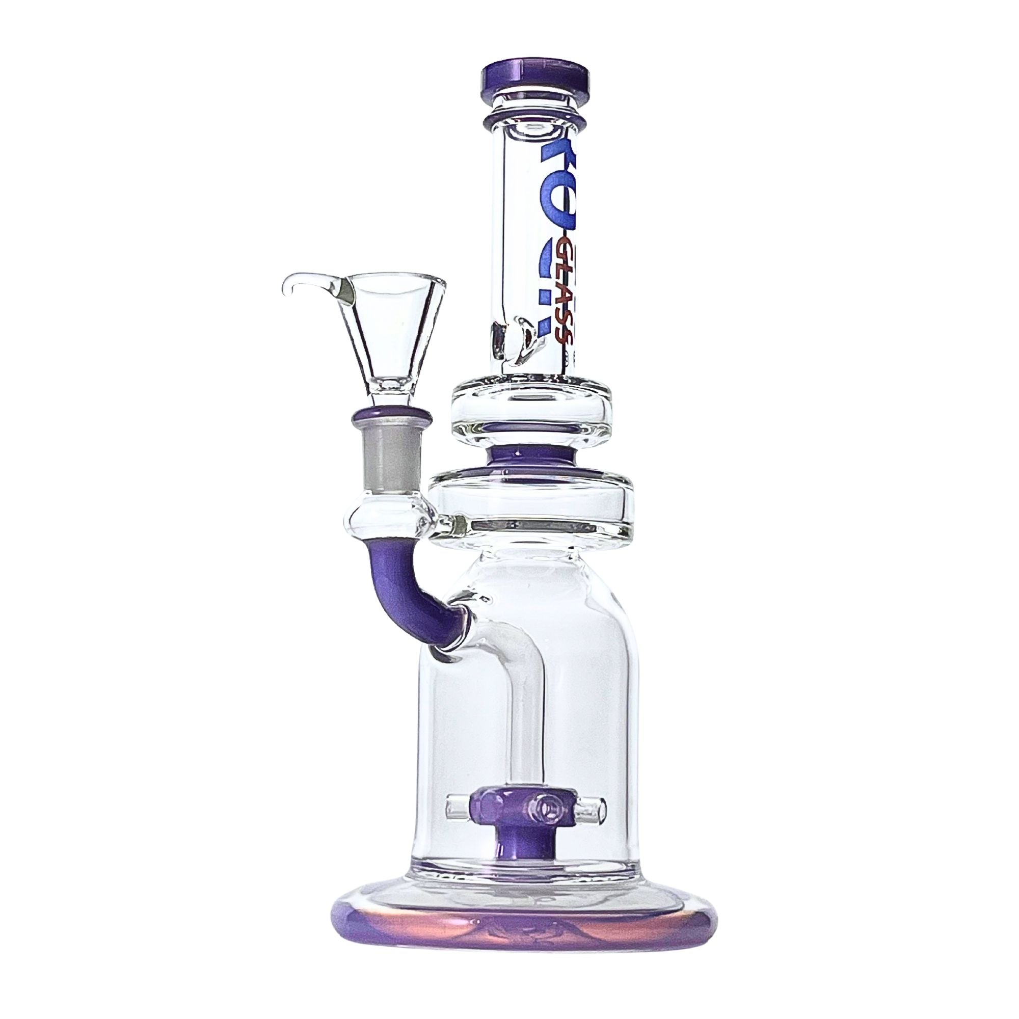 Beaker Barrel 10" Rock Glass Bong - Discreet Smoker