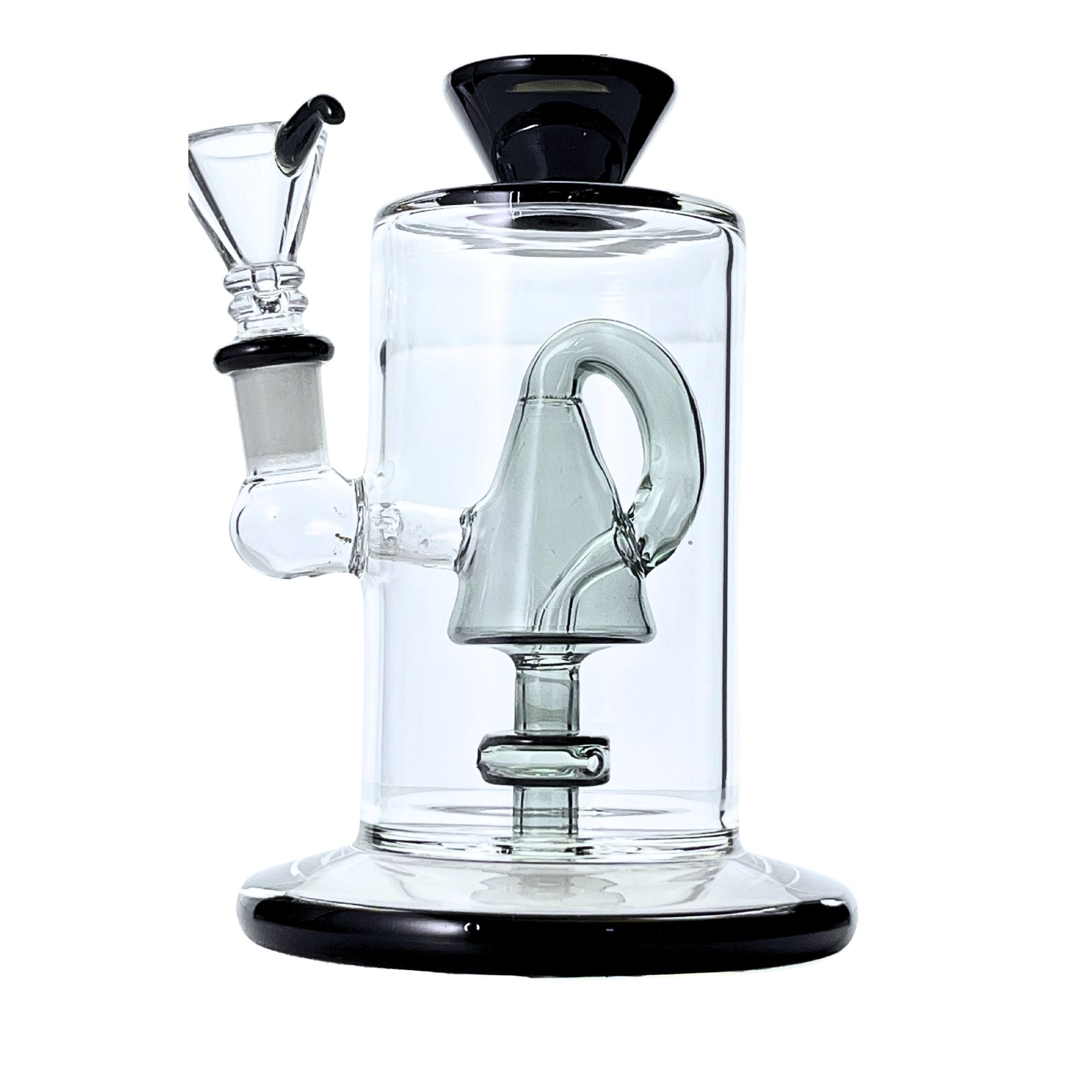 Crystal Rock Recliner 10″ Bent-Neck Bong - Discreet Smoker