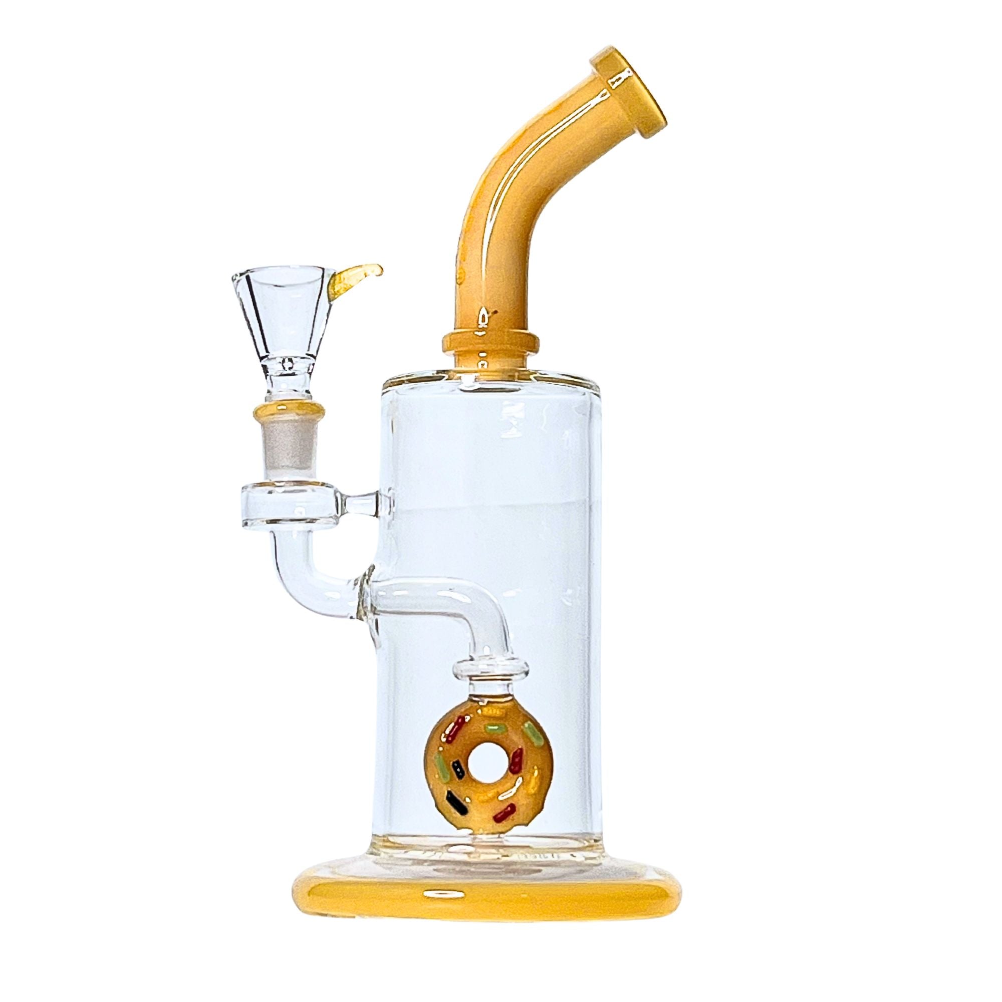 Confetti Drum 10” Rock Glass Bong - Discreet Smoker
