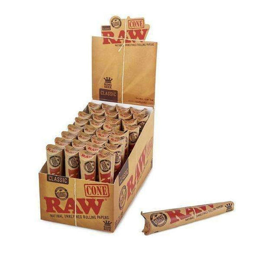RAW Classic King Size Cones - 3pk - 32ct - Discreet Smoker