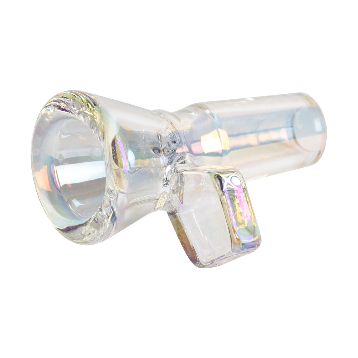 Red Eye Glass 14mm Metallic Terminator Bowl - Discreet Smoker