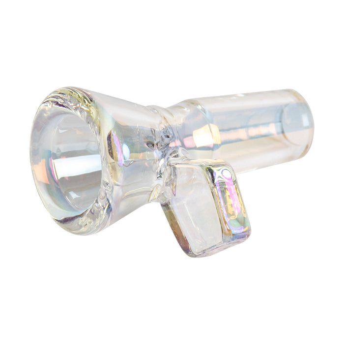 Red Eye Glass 14mm Metallic Terminator Bowl, Rainbow