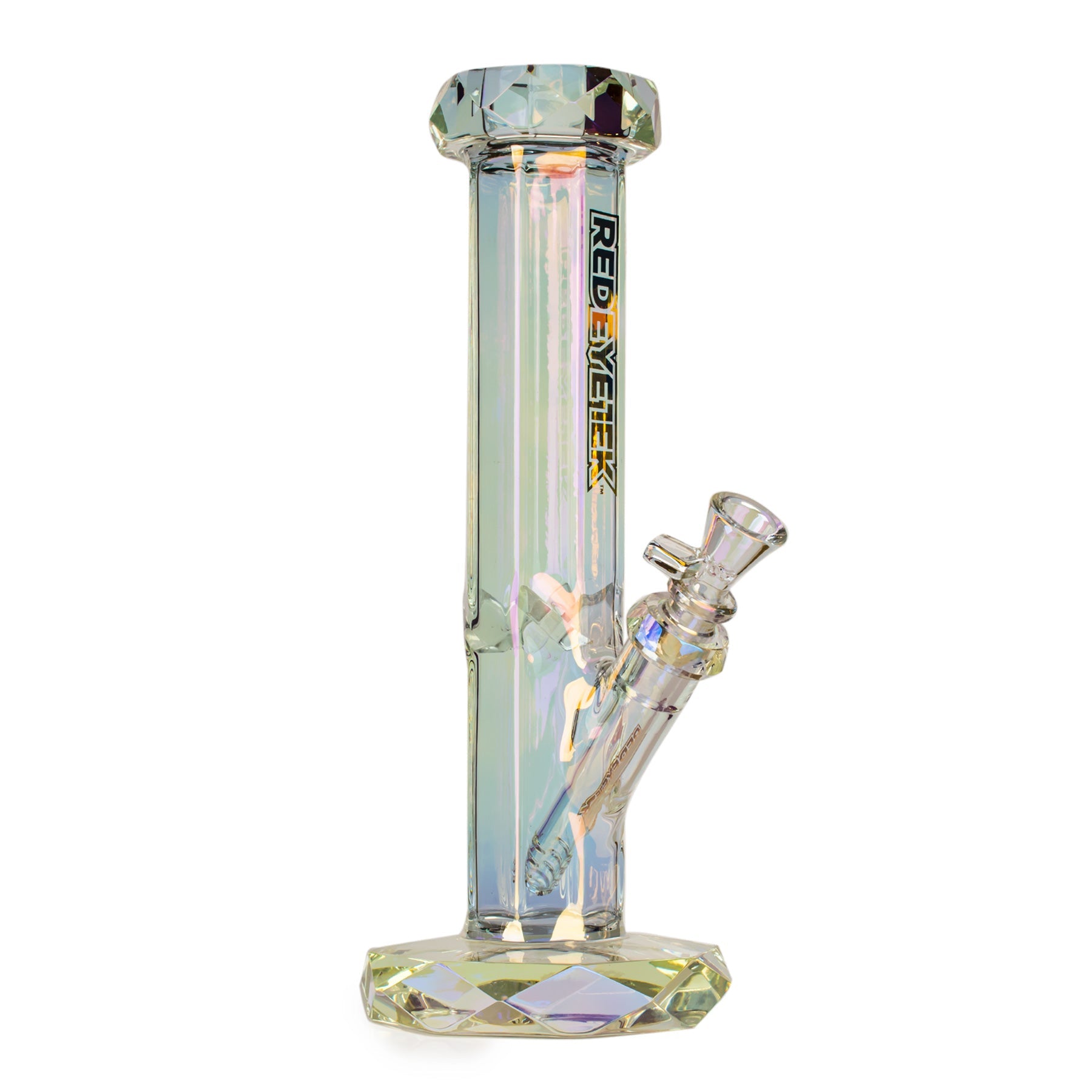 Red Eye Tek 12" Draco Straight Base - Discreet Smoker