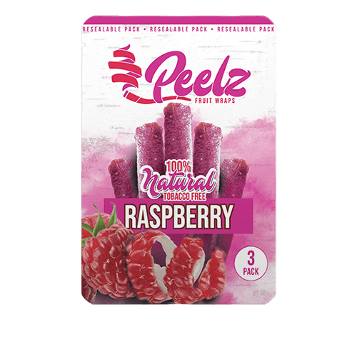 Peelz Fruit Wraps - Raspberry (10-Pack)
