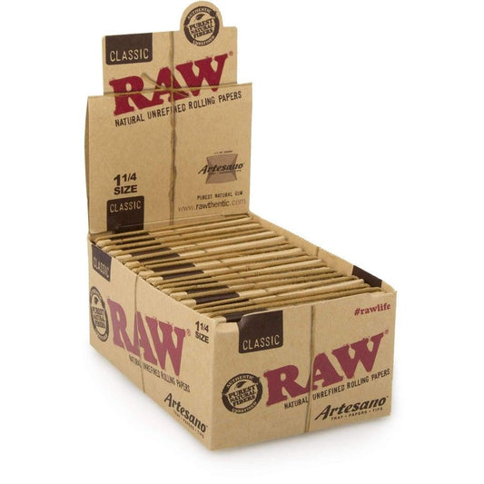 Raw Classic Artesano 1 1/4 Box - 15ct - Discreet Smoker
