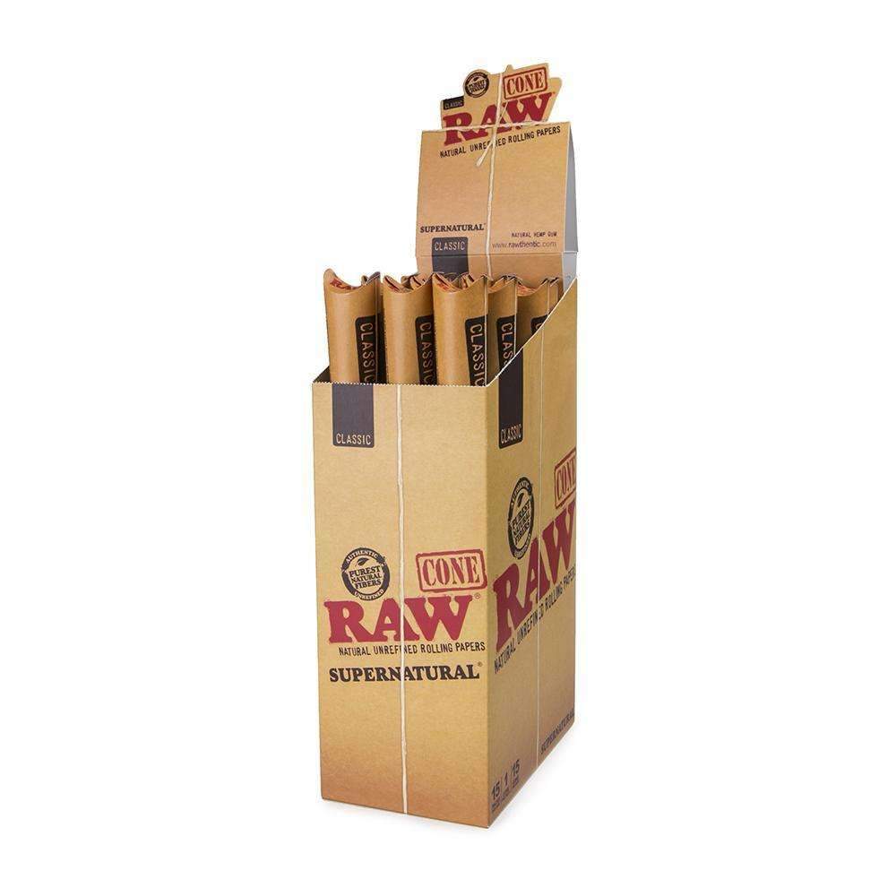 RAW Classic Supernatural Cone - 15ct - Discreet Smoker