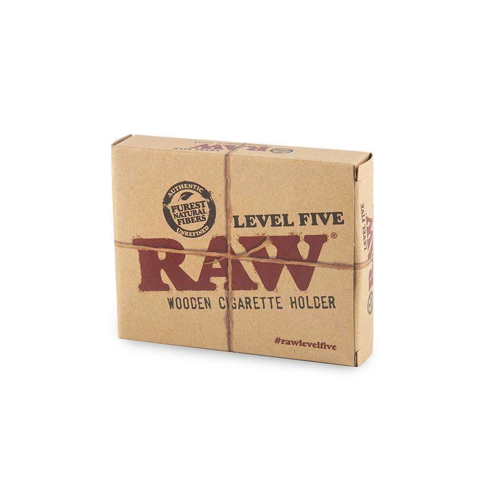 Raw Level Five Wooden Cigarette Holder - Discreet Smoker